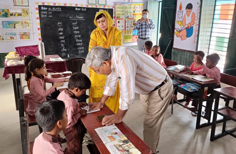 सीडीओ ने टिटौली में सरकारी विद्यालयों का किया निरीक्षण, पढ़ाई का स्तर संतोषजनक नही मिलने पर जारी की चेतावनी