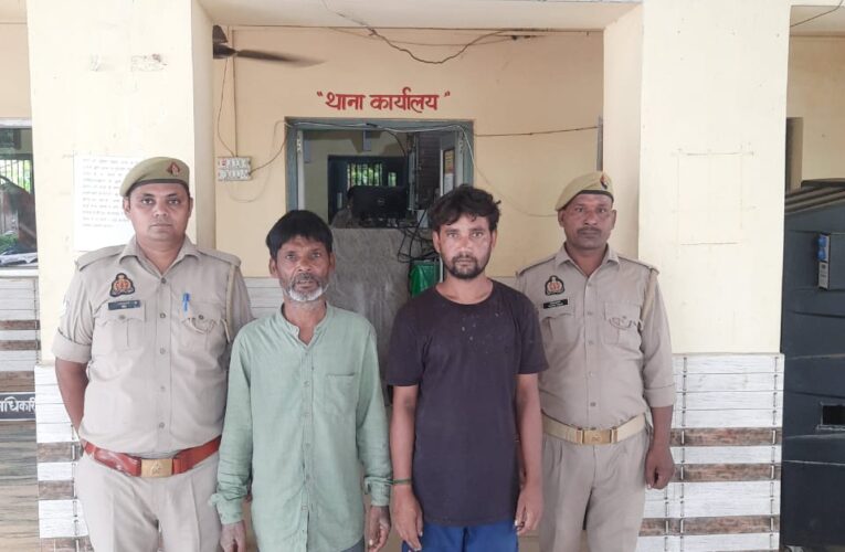 थानाभवन पुलिस ने हसनपुर लुहारी निवासी 02 NBW/वारंटी अभियुक्तों को किया गिरफ्तार