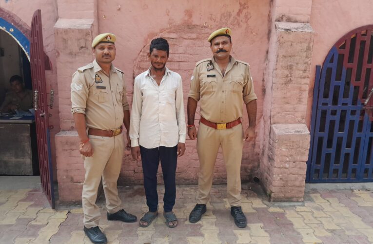 झिंझाना थाना पुलिस ने गांव बल्ला माजरा निवासी 01 NBW/वारंटी अभियुक्त को किया गिरफ्तार